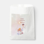 Sachets En Papier Whimsical Fairy Magique 4e Anniversaire sac de fav (Devant)