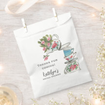 Whimsical Fête des mariées Tea Party