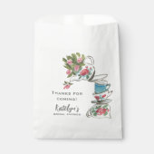 Sachets En Papier Whimsical Fête des mariées Tea Party (Devant)