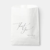 Sachets En Papier Whimsical Genre Neutre Douche bébé Merci (Devant)