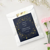 Sachets En Papier Whimsical Gold Starry Night Boy Baptism Merci (Scellé)