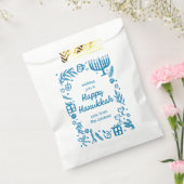 Sachets En Papier Whimsical Hanoukka Holiday Cute Custom (Scellé)