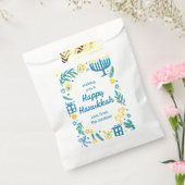 Sachets En Papier Whimsical Hanoukka Holiday Cute Custom (Scellé)