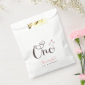 Sachets En Papier Whimsical One Rose Hearts Fille 1er anniversaire f (Scellé)