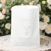 Sachets En Papier White Dove Bird Seed Packet Funeral Memorial