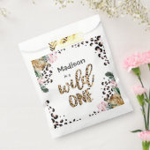 Sachets En Papier Wild One Birthday Empreinte de léopard Wild Jungle (Scellé)