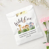 Sachets En Papier Wild One Jungle Safari Animaux 1er Anniversaire (Scellé)
