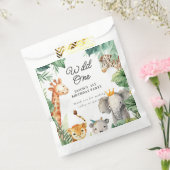 Sachets En Papier Wild One Jungle Safari Anniversaire (Scellé)