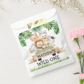 Sachets En Papier Wild One Jungle Safari fête d'anniversaire (Scellé)