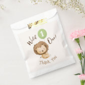 Sachets En Papier Wild One Lion Sage Green Balloon Boy 1er anniversa (Scellé)