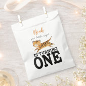 Sachets En Papier Wild One mignonne Jungle Tiger 1er anniversaire (Coupé)