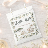 Sachets En Papier Wild One Safari Animaux Baby shower neutre (Coupé)