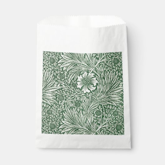 Sachets En Papier william morris marigold fleurs vertes (Devant)