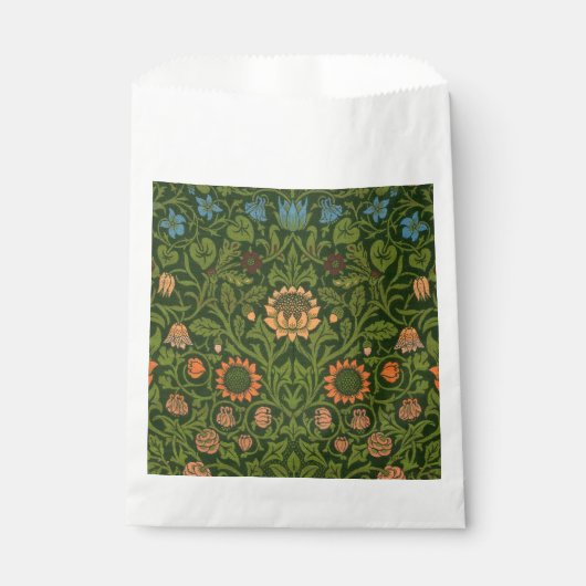 Sachets En Papier William Morris Violet et Columbine Art Rug (Devant)