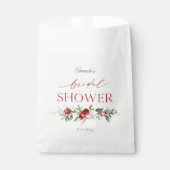 Sachets En Papier Winter Berry Bridal Shower  (Devant)