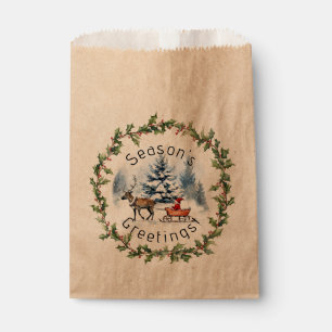 Sachets En Papier Winter Wonderland