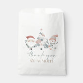 Sachets En Papier Winter Wonderland Noël (Devant)