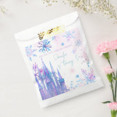 Sachets En Papier Wonderland Snowflakes Girl Neige Anniversaire (Scellé)