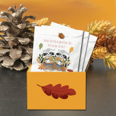 Sachets En Papier Woodland Twin Raccoons Baby shower Favoriser les s