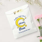 Sachets En Papier Yellow Moon Stars Nuit Sky Prom Gala Danse (Scellé)