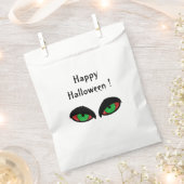 Sachets En Papier Yeux d'Halloween (Coupé)
