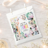 Sachets En Papier Young Wild & Three Safari Animaux 3e anniversaire (Coupé)