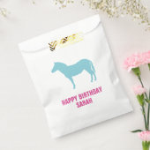 Sachets En Papier Zebra Silhouette Anniversaire Goodie (Scellé)