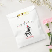 Sachets En Papier Zèbre de Noël fantastique (Scellé)