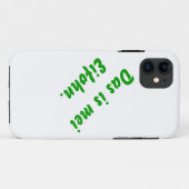 Sachsenphone Case-Mate iPhone Case (Achterkant (horizontaal))