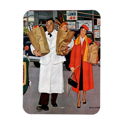 Sack Full of Trouble Magneet (Verticaal)