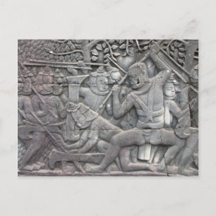 Sack of Angkor Briefkaart