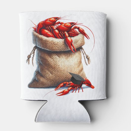 Sack of Crawfish Afstudeerfeest Blikjeskoeler (Achterkant)