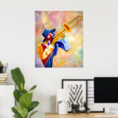 SACKBUT POSTER (Thuiskantoor)