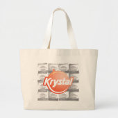 Sackful of Krystals Grote Tote Bag (Voorkant)