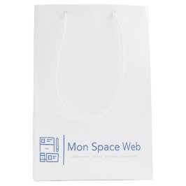 Sacola para Presente Mon Space Web Medium Cadeauzakje
