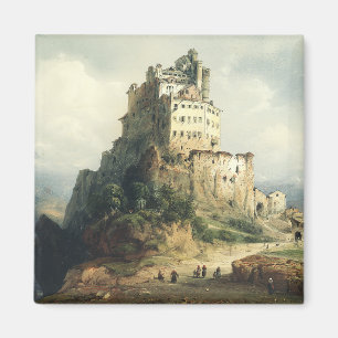 Sacra di San Michele Klooster Alpen Kunst Magneet
