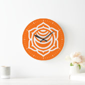 Sacral Chakra Energy Horloge murale (Maison)