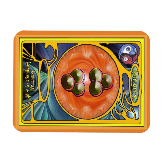 Sacral Chakra Mandala - interity Magneet (Horizontaal)