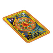 Sacral Chakra Mandala Magneet (Rechterzijde)