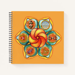 Sacral Chakra Mandala Notitieboek
