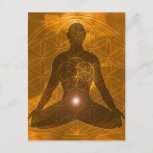 Sacral Chakra Swadhisthana Briefkaart