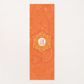 Sacral Chakra Yoga Mat - 03p (Voorkant)