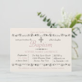 Sacrament Estémé Invitation Religieuse (Rose) (Debout devant)