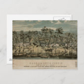 Sacramento 1850 briefkaart (Voorkant / Achterkant)