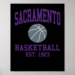 Sacramento Basketball Poster