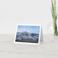 Sacramento Bergen na sneeuw