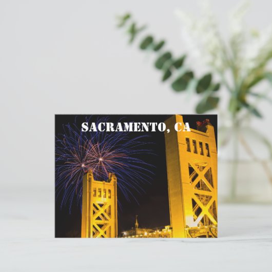 Sacramento, CA Carte postale (Debout devant)