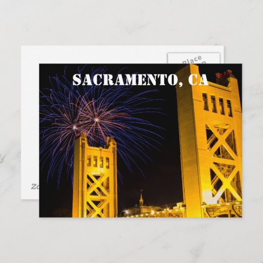 Sacramento, CA Carte postale (Devant / Derrière)