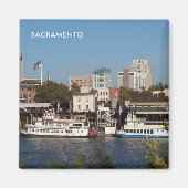 Sacramento, CA Fridge Magnet (Devant)