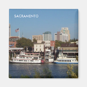 Sacramento, CA Fridge Magnet Magneet